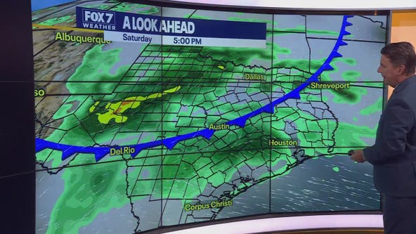 Austin weather: Isolated showers Tuesday morning