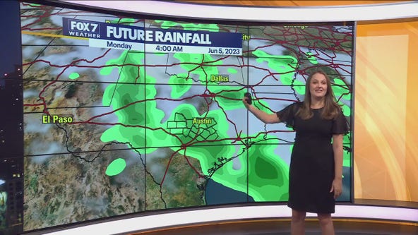 Austin weather: Some chance of rain through the weekend
