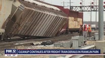 Canadian Pacific train derails in Franklin Park near Chicago