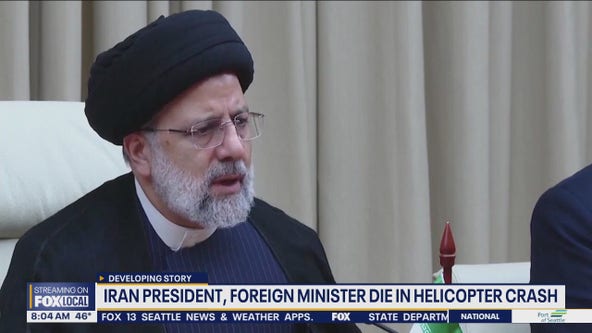 Iran president, foreign minister die in helicopter crash