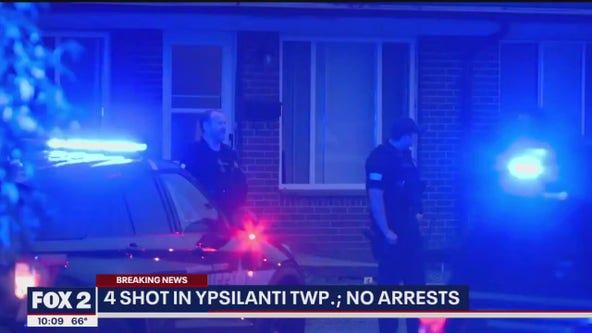 Four people shot in Ypsilanti, two of them teens