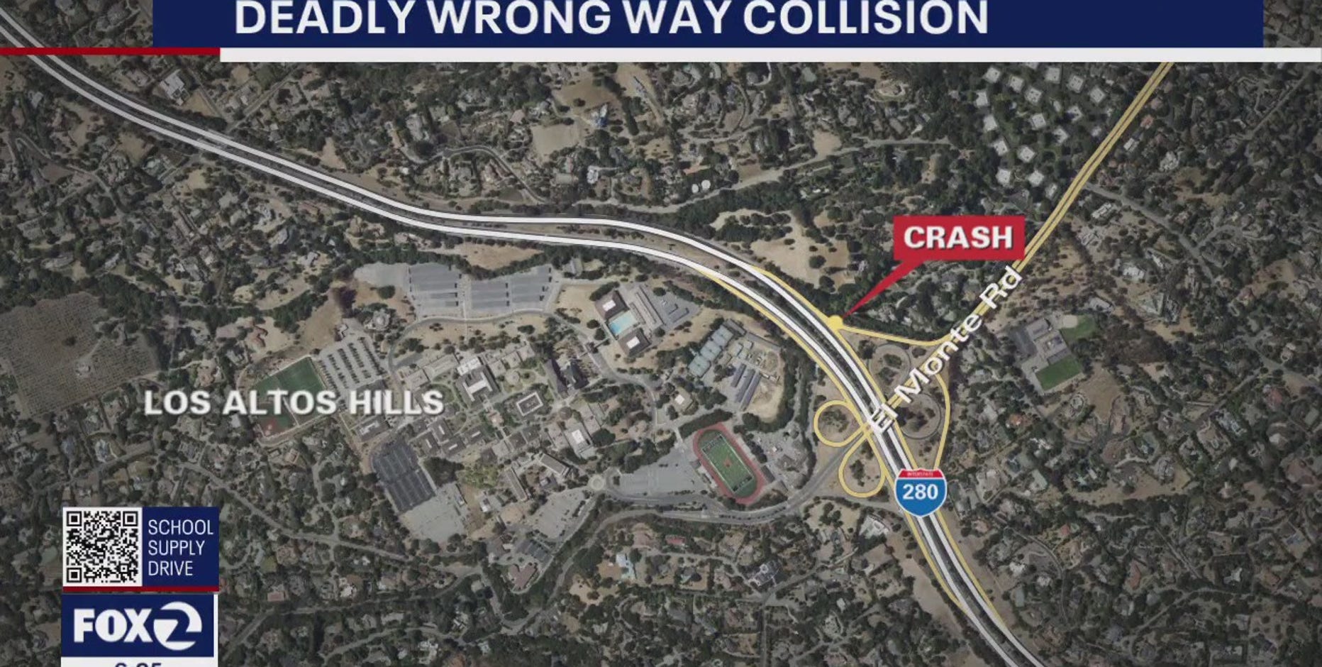 2 young adults dead in crash on Hwy 280 in Los Altos Hills