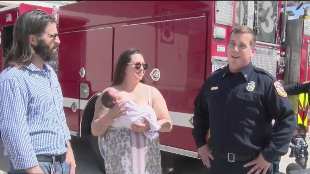 California dispatcher helps husband deliver wife's baby over the phone