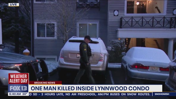 Man killed inside Lynnwood condo