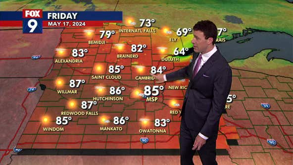 MN weather: Turning much warmer Friday