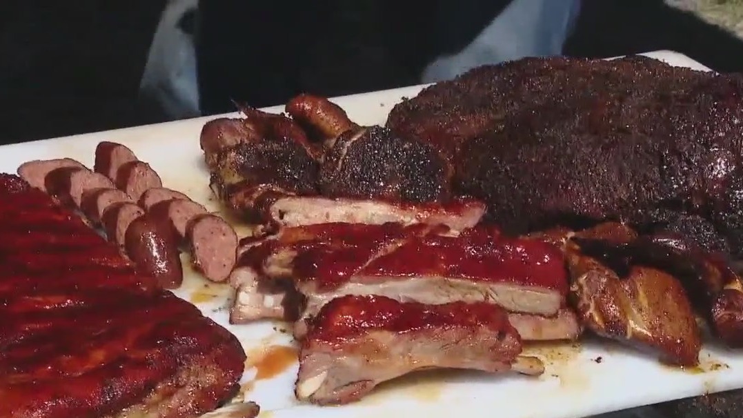 Team Pit Stop competing in BBQ Austin cook-off