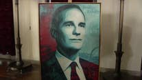 Eric Garcetti's official portrait unveiled at LA City Hall