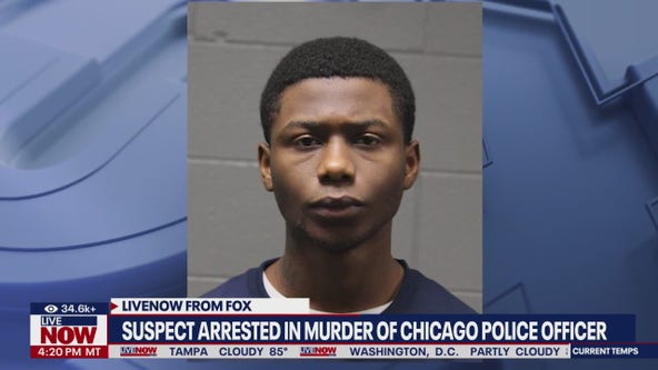 Suspect arrested in murder of Chicago police officer