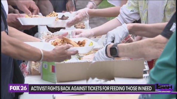Activist fights back against citations for feeding those in need