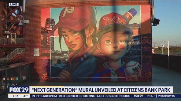 'Next Generation' mural unveiled at Citizens Bank Park