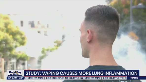 Study: Vaping causes more lung inflammation that cigarettes