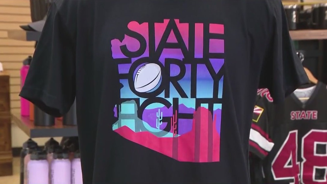 Super Bowl LVII: State 48 nearly sells out of Big Game-themed swag