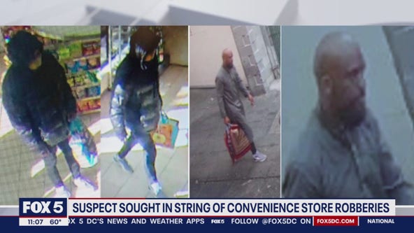 DC police seek public's help in identifying suspect in string of convenience store robberies