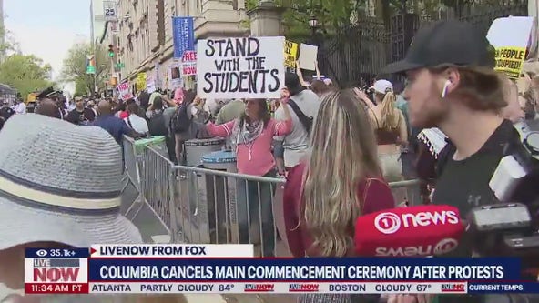 Columbia cancels main commencement ceremony