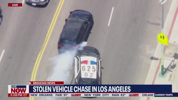 Wild police chase in Los Angeles