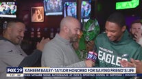 Philadelphia teen who saved friend's life from gunshot wound surprised with Eagles NFC Championship tickets