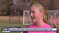 Arlington soccer team celebrates World Cup