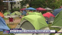 Day 12 of pro-Palestine protest at GWU