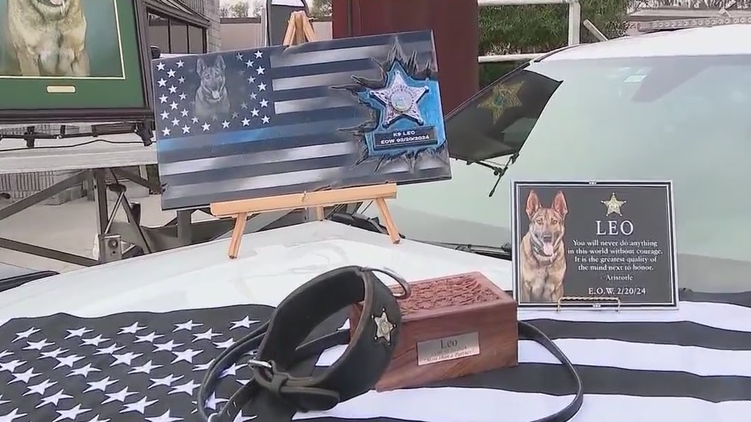 Marion County K-9 Leo laid to rest