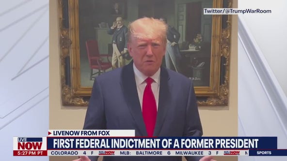 Trump posts video response to indictment
