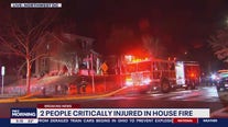 2 in critical condition after early morning house fire in northwest DC