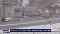 WSP: 208 incidents in the Peninsula area due to snow