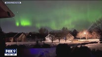 Northern Lights display shines bright across Minnesota