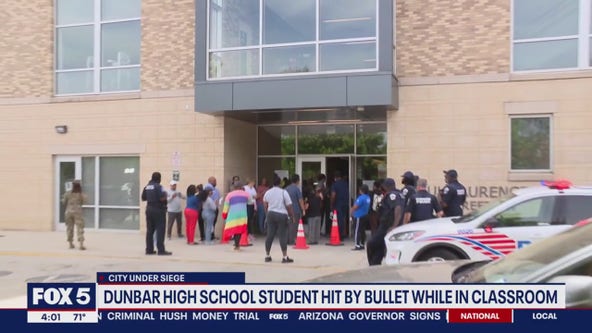 Dunbar High School student shot; Parents, students react