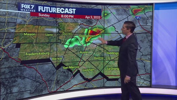 Central Texas weather: Rain chances on this way this week