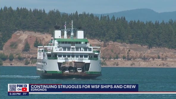 Struggles continue for Washington State Ferries and crew