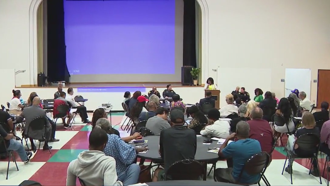 Houston community meeting to discuss rise in crime