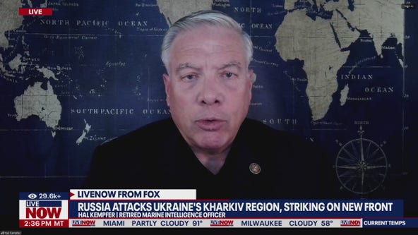 Russia attacks Ukraine's Kharkiv region