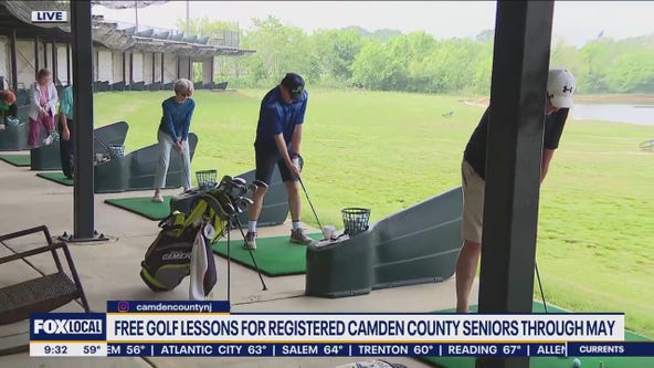 Free golf lessons for seniors in Camden County