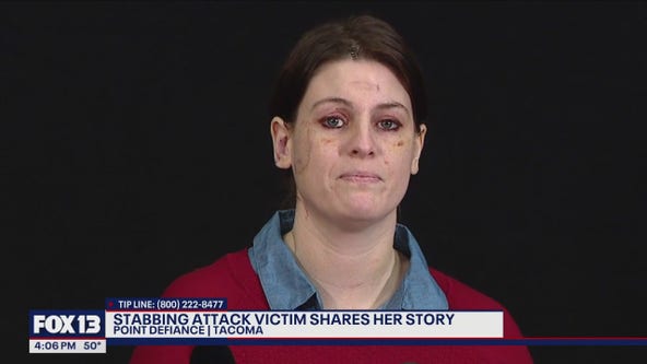 Tacoma attack victim fights back, shares her story: 'His intent was to kill me'