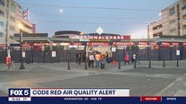 Fans leave Nats game early due to poor air quality