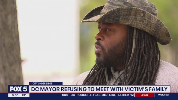 DC father who lost 3 sons to violence still seeks meeting with city officials; mayor says 'no'