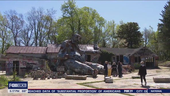 20ft Troll in New Jersey to gain 13 more friends as part of transformative two-part project