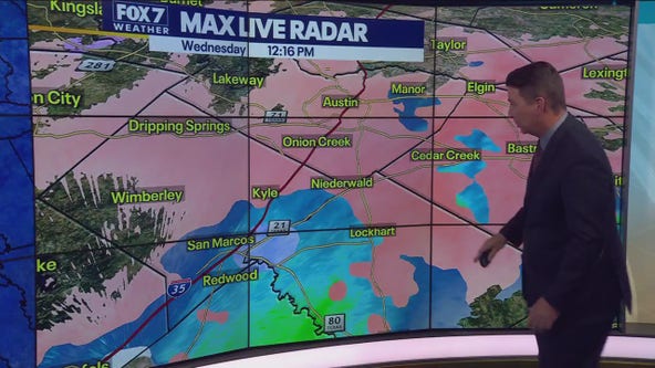 Freezing rain, cold temperatures continue in Central Texas