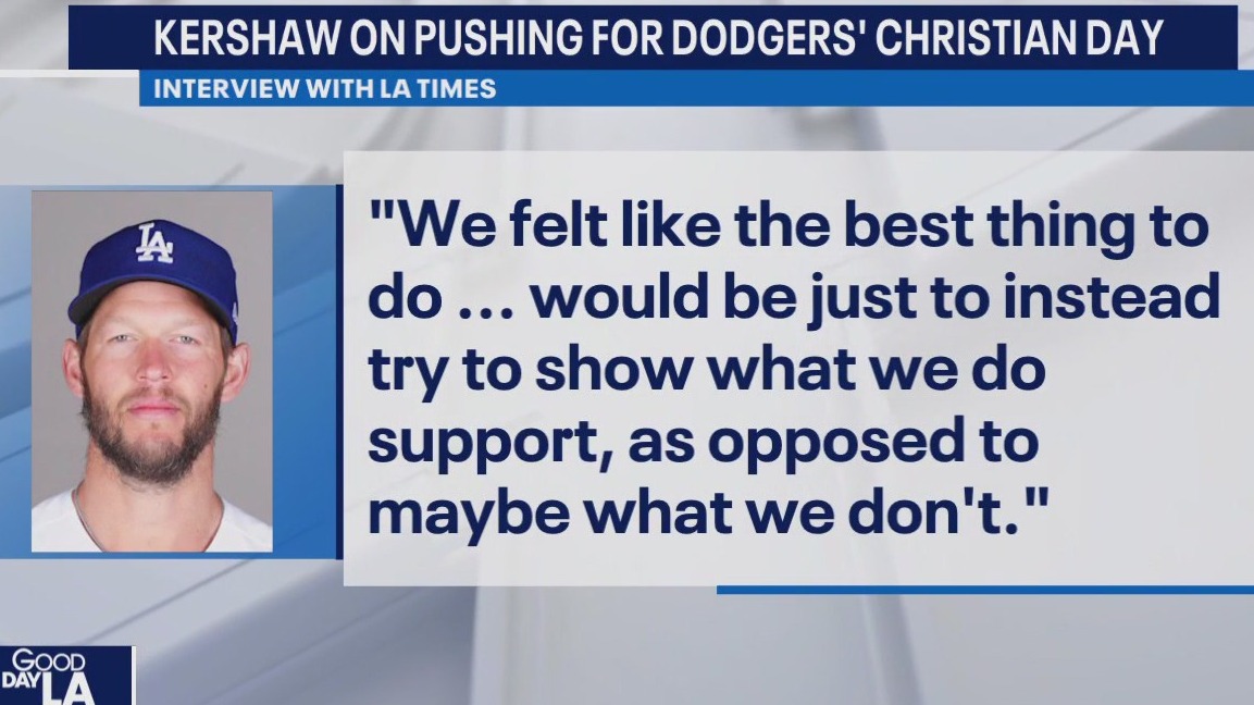Clayton Kershaw pushed for return of Dodgers' Christian Faith and Family Day