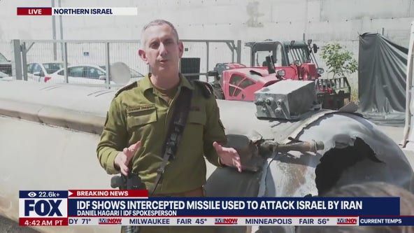IDF intercepted 60 tons of missiles sent by Iran