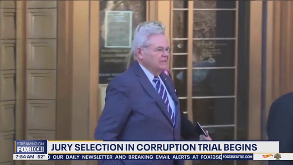 Jury selection in corruption trial of New Jersey senator begins