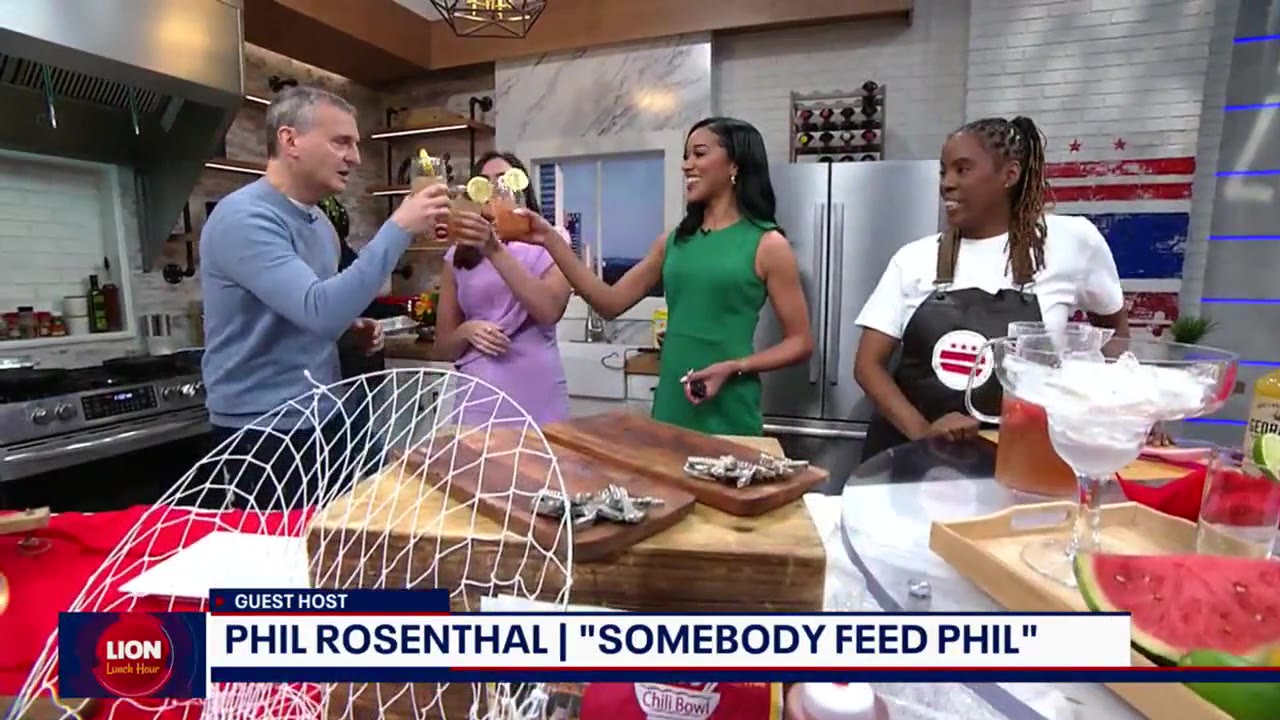 Sizzling topics with 'Somebody Feed Phil' star Phil Rosenthal!