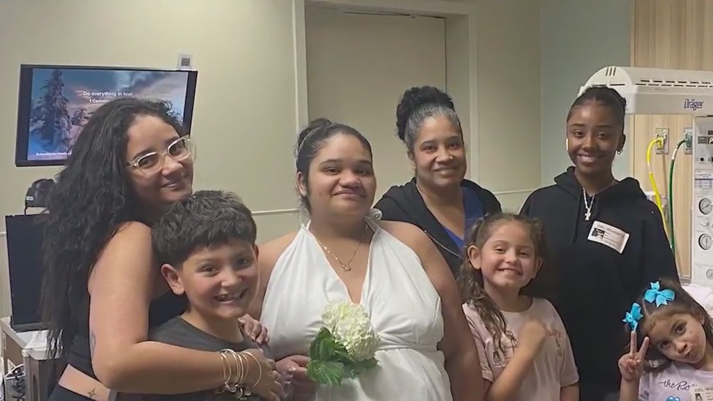 Woman gets married, give birth on same day