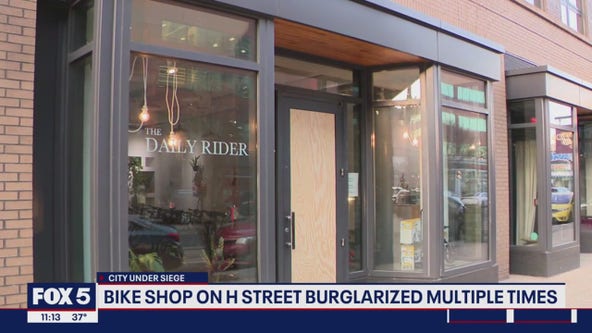 Bike shop on H Street burglarized multiple times