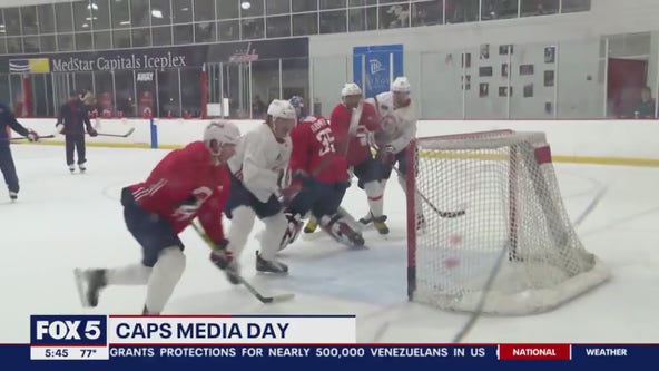 Washington Capitals hold Media Day ahead of season opener