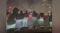 VIDEO: Fort Worth street takeover caught on camera