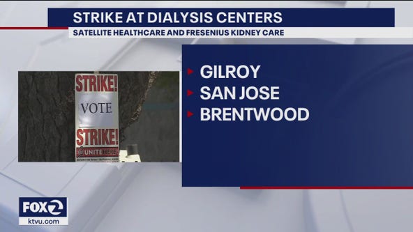 Dialysis caregivers in San Jose, Brentwood and Gilroy to strike