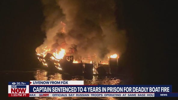 Conception captain sentenced in deadly boat fire