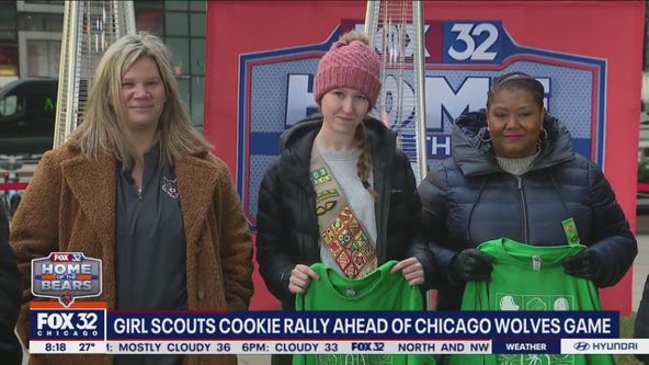 Chicago Wolves partner with Girl Scouts to host 2024 Cookie Rally