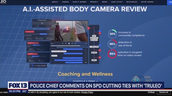 Police chief comments on cutting ties with body cam company